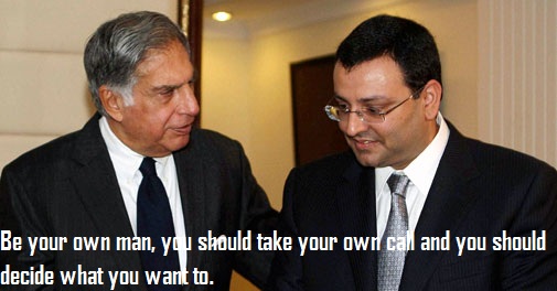 Ratan Tatas Advice To Cyrus Mistry