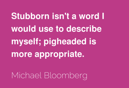 Michael Bloomberg Quote